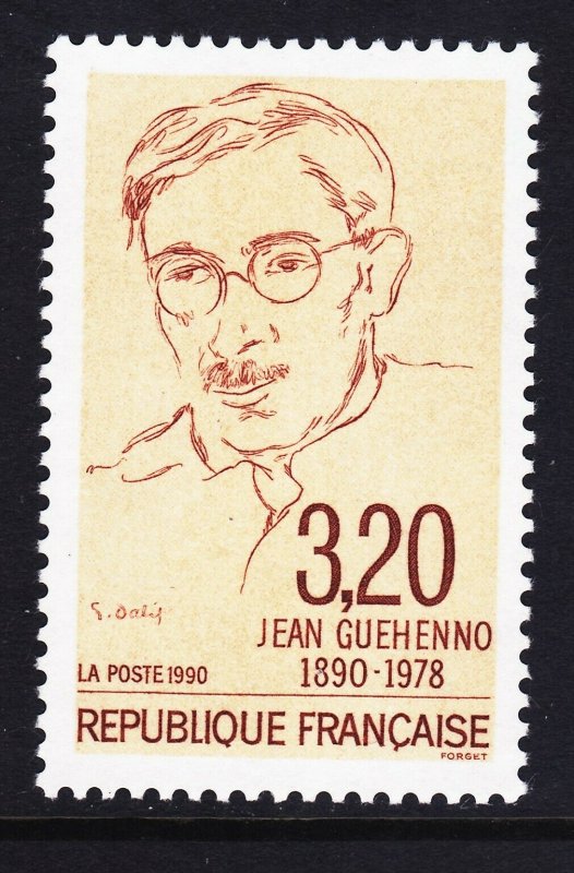 France 2213 MNH 1990 Jean Guehenno Issue Very Fine