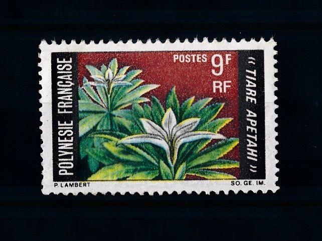 [71592] French Polynesia 1969 Flora Flowers Blumen From Set MNH