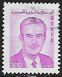 Syria # 1225A - President Assad - used.....{Gn12}