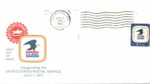 #1396 CO, Sterling 7-1-71 USPS FDC
