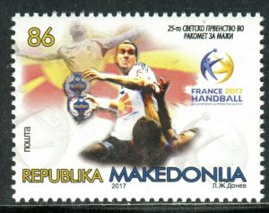 149 - MACEDONIA 2017 - The 25th World Championship in Men`s Handball - MNH Set