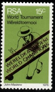 SOUTH AFRICA SG398 1976 SOUTH AFRICA'S VICTORY IN WORLDS BOWLS CHAMPIONSHIPS MNH