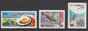 Syria 1105-7 Space Program mnh