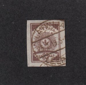 Latvia Scott #14 Used