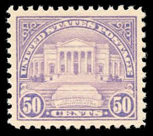 momen: US Stamps #570 Mint OG NH PSE Graded XF-SUP 95J