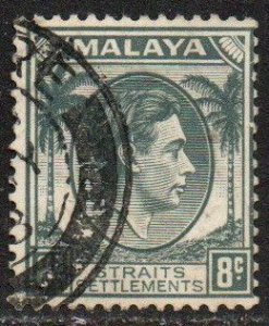 Straits Settlements Sc #243 Used