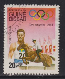 Guinea-Bissau 494 Olympic Equestrian 1983