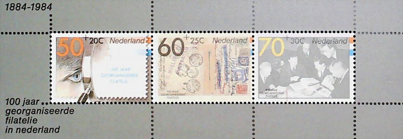 1984 Netherlands Holland Philately VF-XF MNH** Sheet 15555-