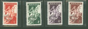 Monaco #321-324 Unused Single (Complete Set)