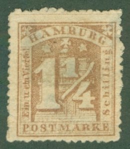 HAMBURG-GERMANY 22 MH REPRINT (RL) 3787 CV $25.00 BIN $5.00