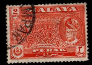 MALAYA Perak Scott 128 Pineapplet stamp  Used