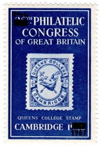 (I.B) Cinderella : 49th Philatelic Congress (Cambridge 1967) Queen's College