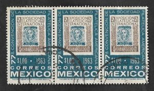 SD)1963 MEXICO  77th CONVENTION OF THE AMERICAN PHILATELIC SOCIETY, 1P SCT 937,