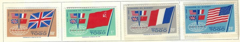 Togo 382-85 MNH BIN $1.40