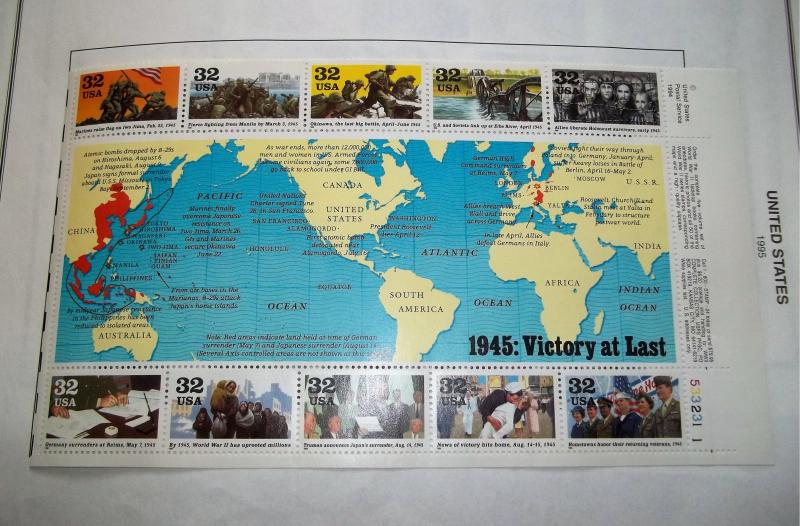 Stamps - A world at War - Victory at last (sheets)