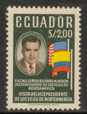Ecuador    #639  MLH  (1958)  c.v. $0.50