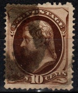 US #161 F-VF Used CV $25.00 (X72)