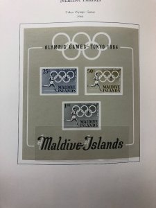 MALDIVE ISLANDS – BEAUTIFUL MINT COLLECTION IN 2 PALO ALBUMS – 421792