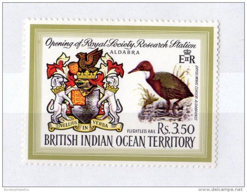 British Indian Ocean Territory 1971 Opening of Royal Research Station SG40 X1726