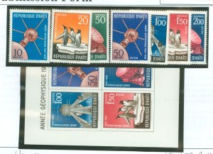 Haiti #424-427/C119-C121a Mint (NH) Souvenir Sheet (Space)