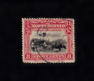 North Borneo Scott #143 Used