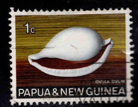 PNG Papua New Guinea Scott 265 Used shell stamp