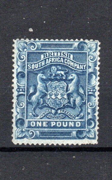 Rhodesia 1892-93 SG 10 MH
