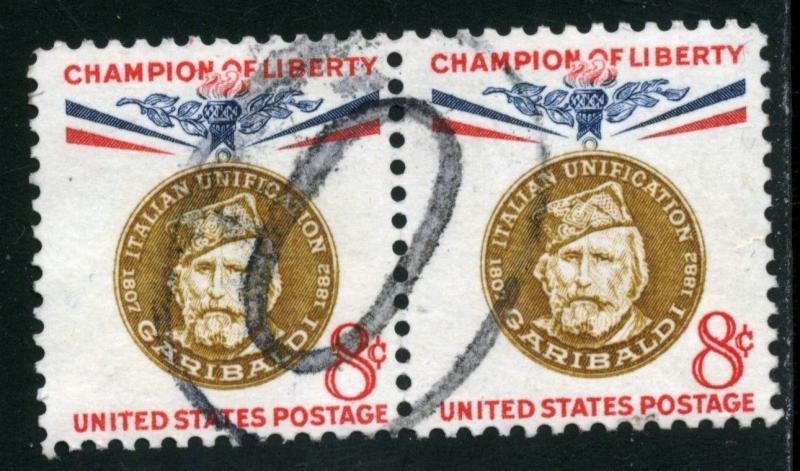 United States - SC #1169 - USED PAIR - 1960 - Item USA1115