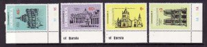 Dominica-Sc#654-7-unused NH set-Cathedrals-id4-1979-