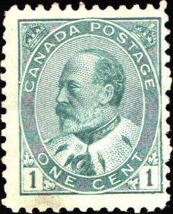 Canada Scott 89 Mint never hinged with stain.