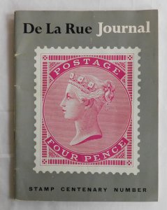 Thomas De La Rue Journal Security Printers Stamp Centenary Number (1955 Booklet)