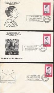 vtaeb.L) 1979 MEXICO, THE CORREGIDORA DE QUERETARO, HISTORY, DOÑA JOSEFA ORTIZ