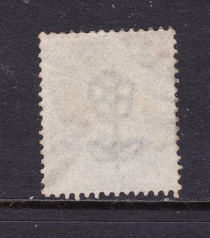 Great Britain a 1/- QV plate 11 used