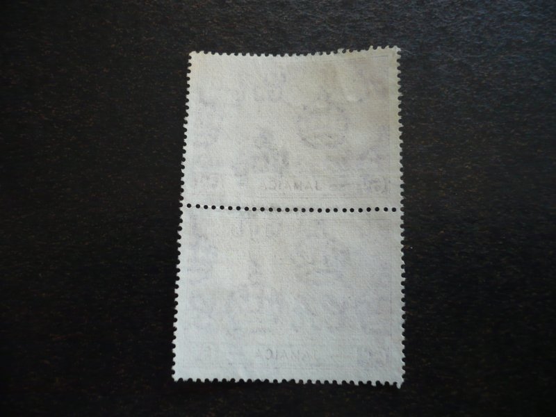 Stamps - Jamaica - Scott# 145 - Used Part Set of 1 Stamp in Pairs