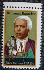 US #1804 MNH Single Benjamin Banneker SCV $.30 L6