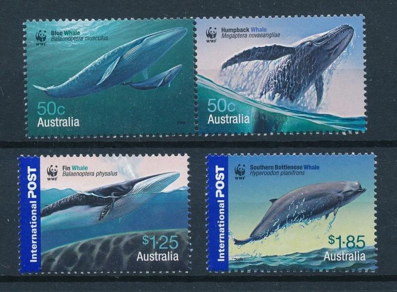 [73947] Australia 2006 Marine Life Whales WWF  MNH