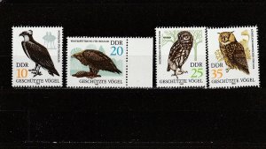 Germany DDR  Scott#  2265-2268  MNH  (1982 Protected Species)
