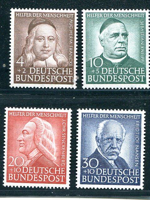 Germany # B334-37 Mint VF NH = Lakeshore Philatelics