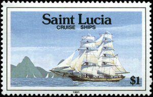 Saint Lucia Scott #976 - #979 Complete Set of 4 Mint Never Hinged 