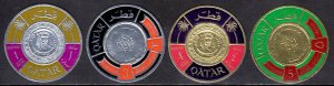 Qatar - Scott #99//99C - MH - Short set - SCV $2.00