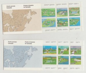 CANADA FORTS    TWO COMPLETE BOOKLETS