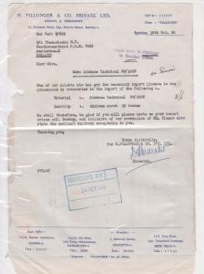 India 1966 Bombay Cancel to Holland Commercial Stamped Aerogramme Ref 26650