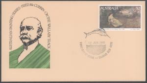 Australia, First Day Cover, Art, Marine Life