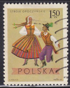 Poland 1689 Regional Costumes Opoczno, Lodz 1969