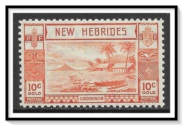 New Hebrides - British #51 Beach Scene MH