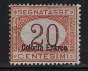 ERITREA J3  MINT HINGED REMNANTS