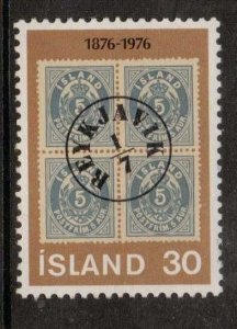 ICELAND SG549 1976 AUIRAR CURRENCY STAMPS MNH