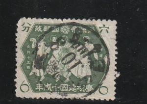 Manchukuo  Scott#  147  Used