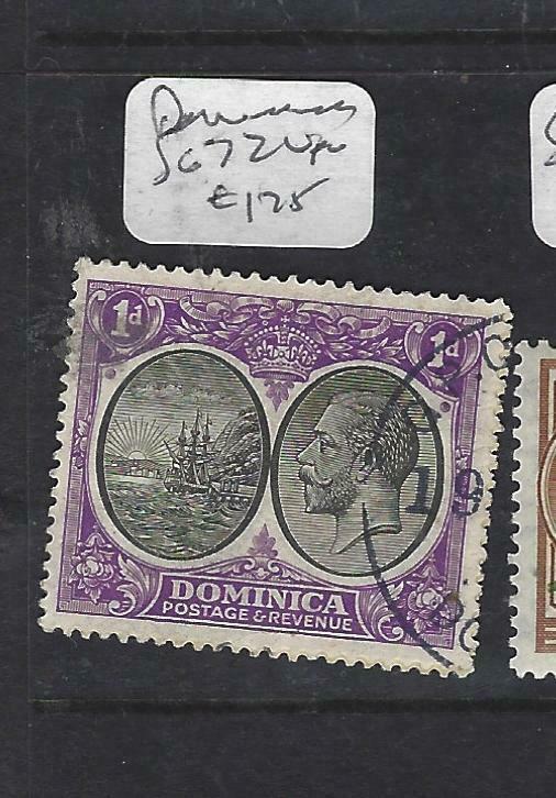 DOMINICA (PP1903B)  KGV  1D  SG 72   VFU