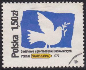 Poland 2213 Peace Dove 1.50zł 1977